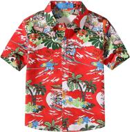 tropical hawaiian christmas shirts for boys - sslr tops, tees & shirts logo