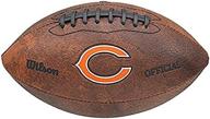 chicago bears color football 9 inches logo