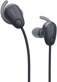 img 3 attached to Sony SP600N Wireless Noise Cancelling Sports Earbuds, Black (WI-SP600N/B)