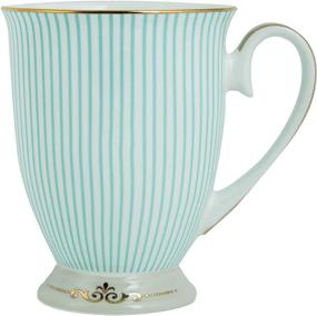 img 1 attached to ☕️ ENJOHOS Retro Porcelain Coffee Stripe