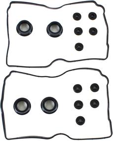 img 1 attached to 🔧 Premium Valve Cover Gaskets Set for 98-12 SUBARU/SAAB 2.2L / 2.5L SOHC H4 (16 Valve) - Includes Grommets & Spark Plug Tube Seals