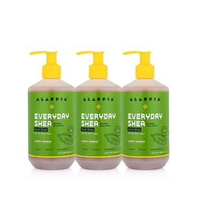 img 1 attached to 🍋 Alaffia Everyday Shea Liquid Hand Soap, Lemon Verbena - Pack of 3