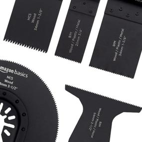 img 1 attached to 8-Piece Set of Amazon Basics Oscillating Multi-Tool Quick Release Saw Blades