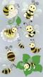 jolees boutique 50 50063 bumblebees stickers logo