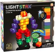 🏢 illuminated building blocks by light stax logo