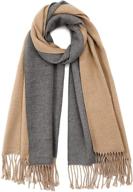 🧣 cashmere winter pashmina blanket scarves: women's accessories for stylish scarves & wraps logo