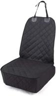 🐾 honest outfitters waterproof & nonslip dog car seat cover for cars, trucks, and suvs - pet front seat cover logo