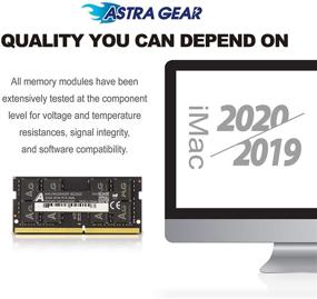 img 1 attached to 🖥️ Astra Gear 64GB(32GBx2) Обновление ОЗУ для iMac 27 " 2020 и 2019 года с Retina 5K Дисплеем DDR4 2666МГц CL19 НЕ-ОП И SRC-ИМ SO-DIMM