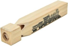 img 3 attached to 🚂 Tovip 2Pcs Wood Train Whistles Toy: Enhance Hands-on Skills, Creativity & Music Education