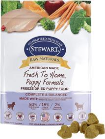 img 4 attached to 🐶 Stewart Raw Naturals Freeze Dried Puppy Food: Grain-Free, Made in USA with Chicken, Fruits, & Vegetables – All Natural Recipe, 12 oz.