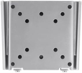 img 2 attached to Monoprice Titan Series Fixed TV Wall Mount Bracket for 13-27 inch TVs, Max Weight 66 lbs, VESA Patterns up to 100x100, Black