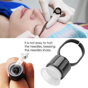 img 2 attached to Tattoo Ink Ring Cups Microblading