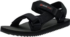 img 4 attached to Ultimate Comfort and Style: Alpine Swiss Sandals for Athletic Outdoor Activities