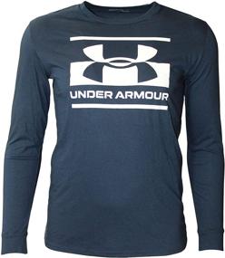 img 1 attached to Under Armour HeatGear Athletic Charcoal Men's Clothing