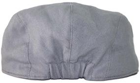 img 1 attached to 🧢 Stylish Bienzoe Cotton Peaked Newsboy Baker Boys' Accessories for Fashionable Look