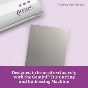 img 2 attached to 🔪 Gemini by Crafter's Companion Metal Cutting Plate: Enhanced Precision for Flawless Cuts!