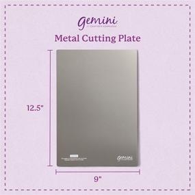 img 3 attached to 🔪 Gemini by Crafter's Companion Metal Cutting Plate: Enhanced Precision for Flawless Cuts!