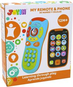 img 3 attached to 📱 JOYIN My Learning Remote and Phone Bundle: Music, Fun, Smartphone Toys for Baby, Infants, Kids | Boys or Girls Birthday Gifts, Holiday Stocking Stuffers Present