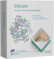 silicate silicone dressing adherent confortable logo