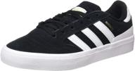 stylish and durable: adidas skateboarding busenitz black men's shoes logo