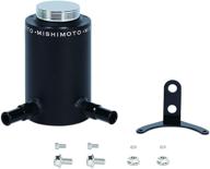 🔧 mishimoto mmrt-psawbk aluminum power steering reservoir tank in black: compatible and efficient logo