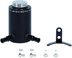 img 1 attached to 🔧 Mishimoto MMRT-PSAWBK Aluminum Power Steering Reservoir Tank in Black: Compatible and Efficient