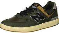 discover the stylish allure of new balance 574v1 forest tarnish sneakers logo