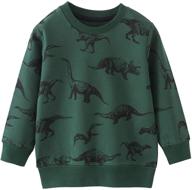 unionkk toddler cartoon t shirt dinosaur boys' clothing and tops, tees & shirts logo