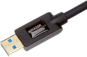 img 2 attached to 🔌 USB-продление Amazon Basics 3.0 - 9.8 футовый кабель с адаптером A-мужской к A-женскому порту - передача данных высокой скорости, совместим с различными устройствами.