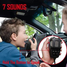 img 2 attached to 🚨 MIRKOO 12V 100W 7 Tones Car Siren Speaker: Ultimate Emergency Sound Amplifier for Cars - Hooter, Fire Alarm, Ambulance, Traffic, Police & Horn Sounds!