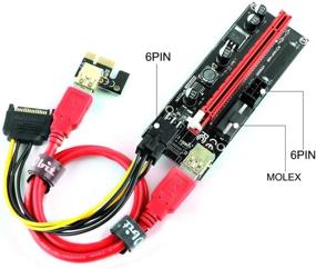 img 3 attached to 🚀 Enhance Ethereum Mining with Ubit Dual 6Pin Graphics Extension