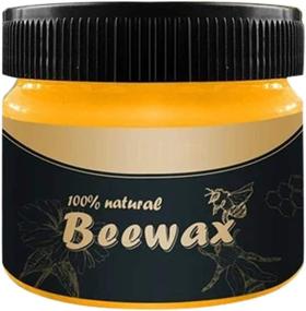 img 4 attached to 🐝 Dragon Honor Wood Seasoning Beeswax - Traditional Beeswax Polish for Wood & Furniture, All-Purpose Beeswax for Wood Cleaning and Polishing - Non-Toxic Furniture Beautifier and Protector, No Build-Up