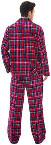 img 3 attached to 🎄 Del Rossa Men's Christmas Pajama Set A0544Q19MD