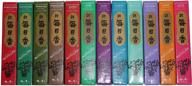 🌸 morning star nippon kodo incense - 12 fragrance assortment (600 sticks) - sandalwood, cedarwood, green tea, frankincense, myrrh, sage, musk, jasmine, gardenia, lavender, amber, lotus логотип