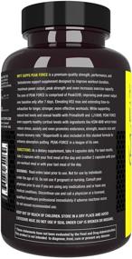 img 2 attached to 💪 Enhance Strength, Endurance & Testosterone Levels with MFIT SUPPS Peak Force - 120 Capsules