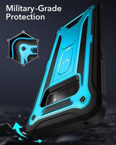 img 1 attached to YOUMAKER Kickstand Protector Protection Shockproof Cell Phones & Accessories and Cases, Holsters & Clips