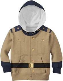 img 2 attached to SPCOSPLAY Fashion Historical Washington Sweatshirts Boys' Clothing