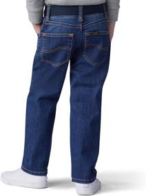 img 1 attached to 👖 Lee Boys' Little X-treme Comfort Pull-on Relaxed Tapered Leg Jeans for Maximum Comfort