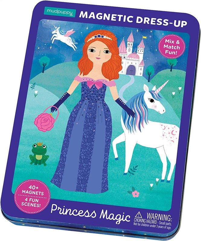 mudpuppy 9780735357679 princess magnetic multicolor 로고