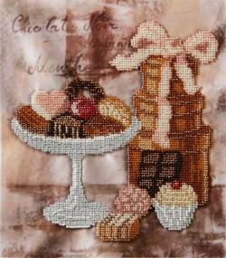 img 1 attached to Chocolate Embroidery Contemporary Needlepoint Preciosa