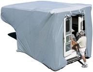 🚚 adco 12264 sfs aqua shed truck camper cover - 8-10 ft, queen bed, gray - queen 193-213 inch logo