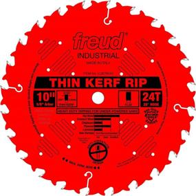 img 4 attached to 🔪 Freud 10" x 24T Thin Kerf Rip Blade (LU87R010): The Ultimate Multi-Purpose Cutting Solution