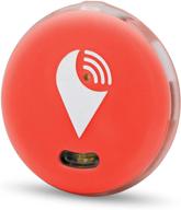 trackr pixel: red bluetooth tracking device for key/phone/wallet locator logo