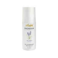 🌿 nfuse natural magnesium roll-on deodorant - advanced delivery technology with magnesium - aromatherapeutic essential oils - lavender: relaxation and restoration logo