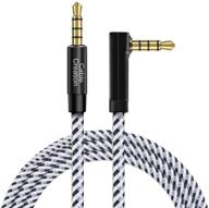 cablecreation 4 conductor microphone cable with auxiliary compatibility logo