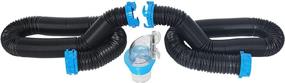 img 4 attached to 🚽 Beech Lane 20' Universal RV Sewer Hose: Leak Proof Fittings, UV Resistant & Durable Construction - Transparent 4 in 1 Elbow [Patent Pending]