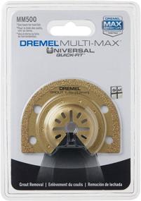 img 3 attached to Dremel MM500 1/8-Inch Multi-Max Carbide Grout 🔧 Blade: Optimal for Grout Removal, with Durable Gold Coating