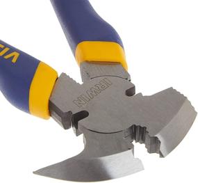 img 2 attached to 🔧 IRWIN VISE-GRIP Клещи 10-1/4 дюйма для забора (2078901) - синие, прочные и универсальные