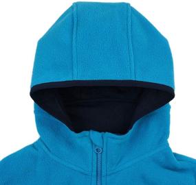 img 2 attached to 🧥 JIAHONG Kids Fashion Hoodie Novelty Zip-Up Athletic Hooded Sweatshirt Jacket for Boys and Girls