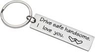 💑 valentine's day keychain for couple - secure and romantic gift for boyfriend and girlfriend logo